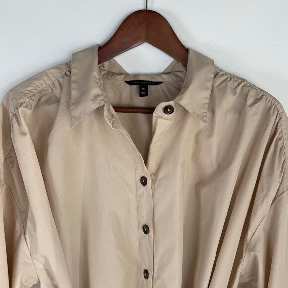 Banana Republic Belted Safari Maxi Dress - Made in India - Picture 3 of 10